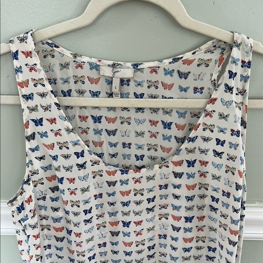 Joie Butterfly Print Women's Top - Multicolor